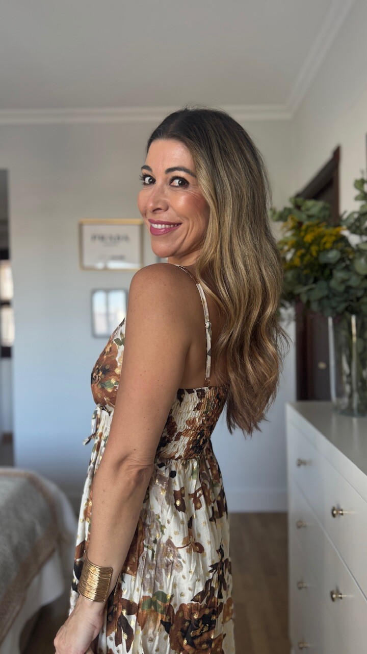 Vestido Indira Marrón - Imagen 2