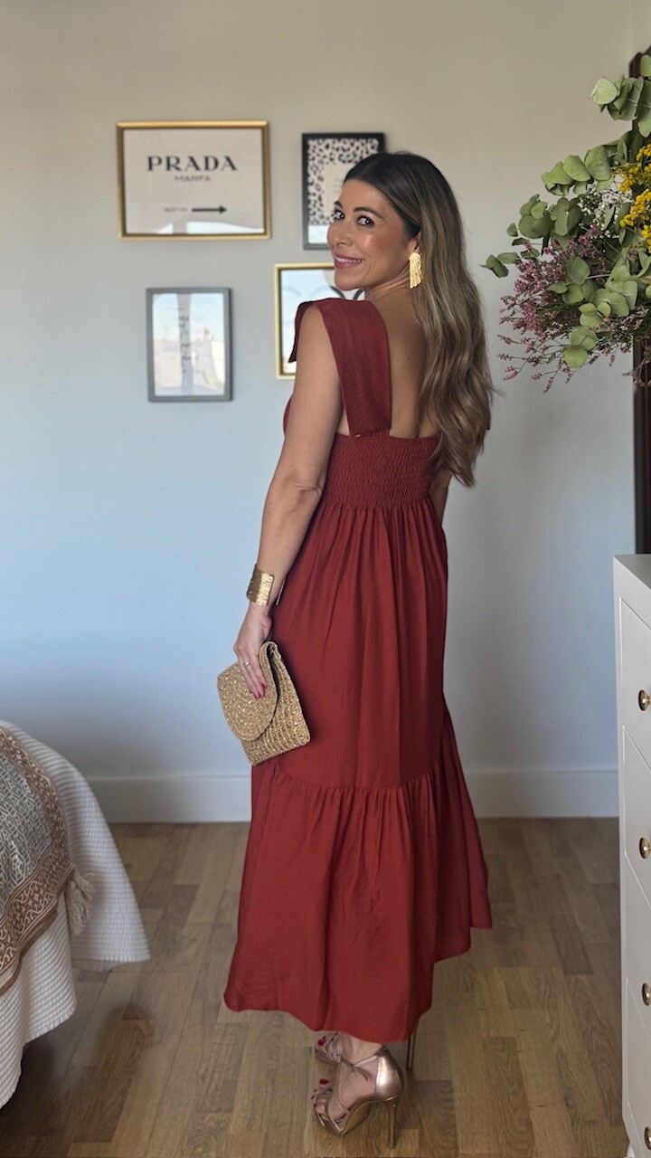 Vestido Victoria Teja - Imagen 4