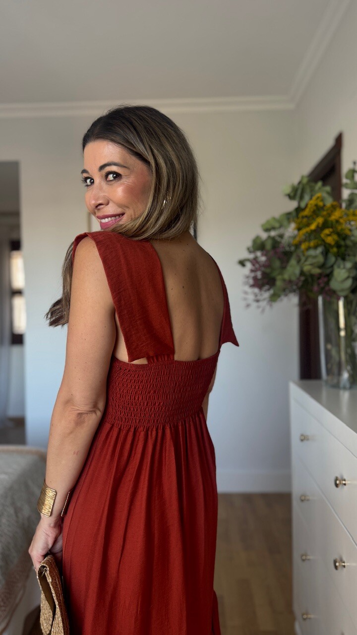 Vestido Victoria Teja - Imagen 7