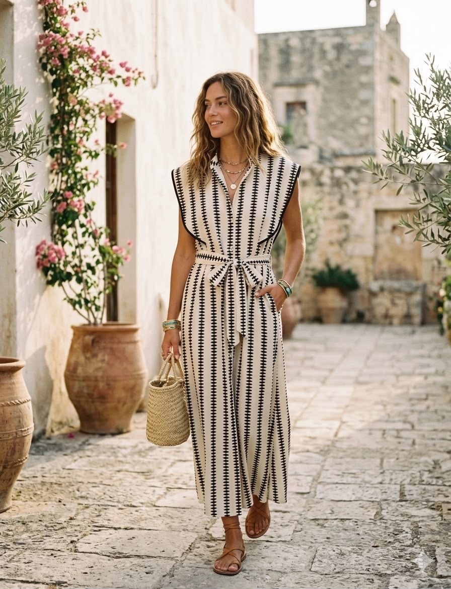 Vestido Camisero Nerea Negro - Imagen 8