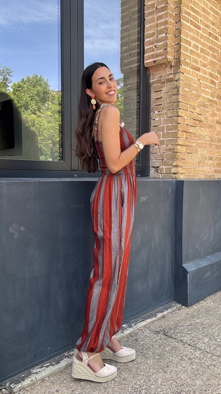 Mono Rayas Nido Teja - Imagen 9