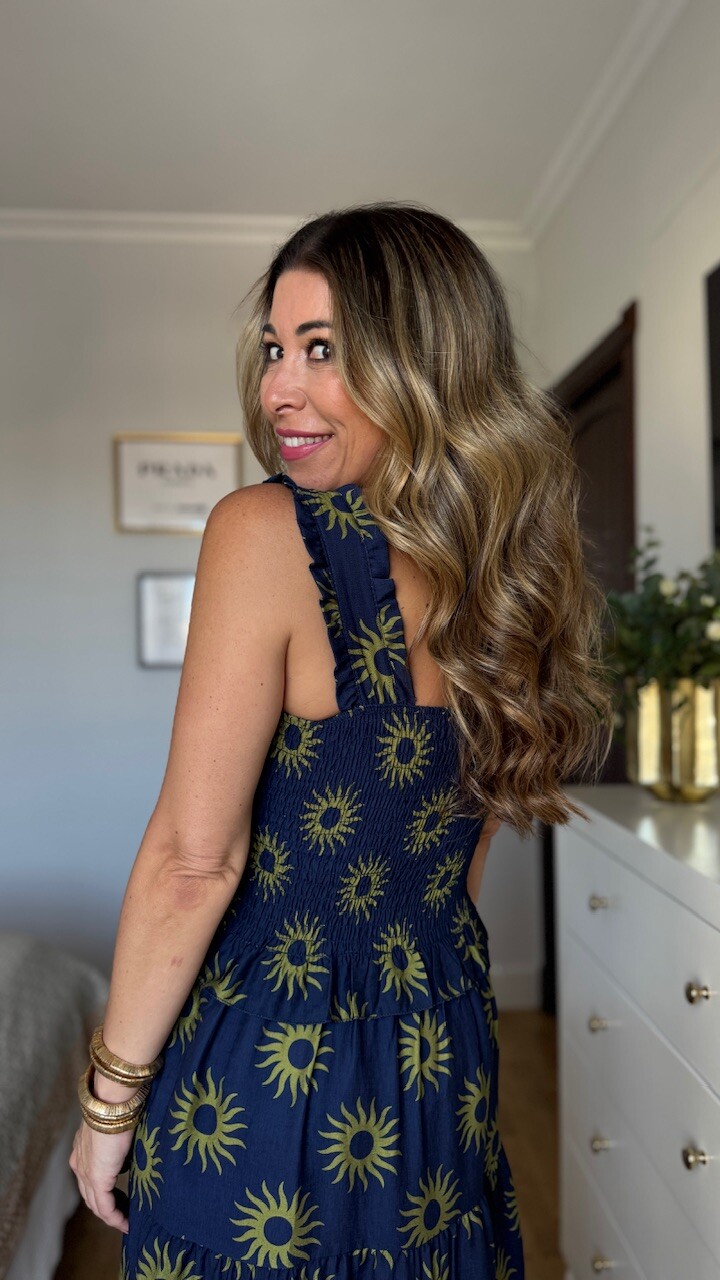 Vestido Soles Azul Marino - Imagen 9