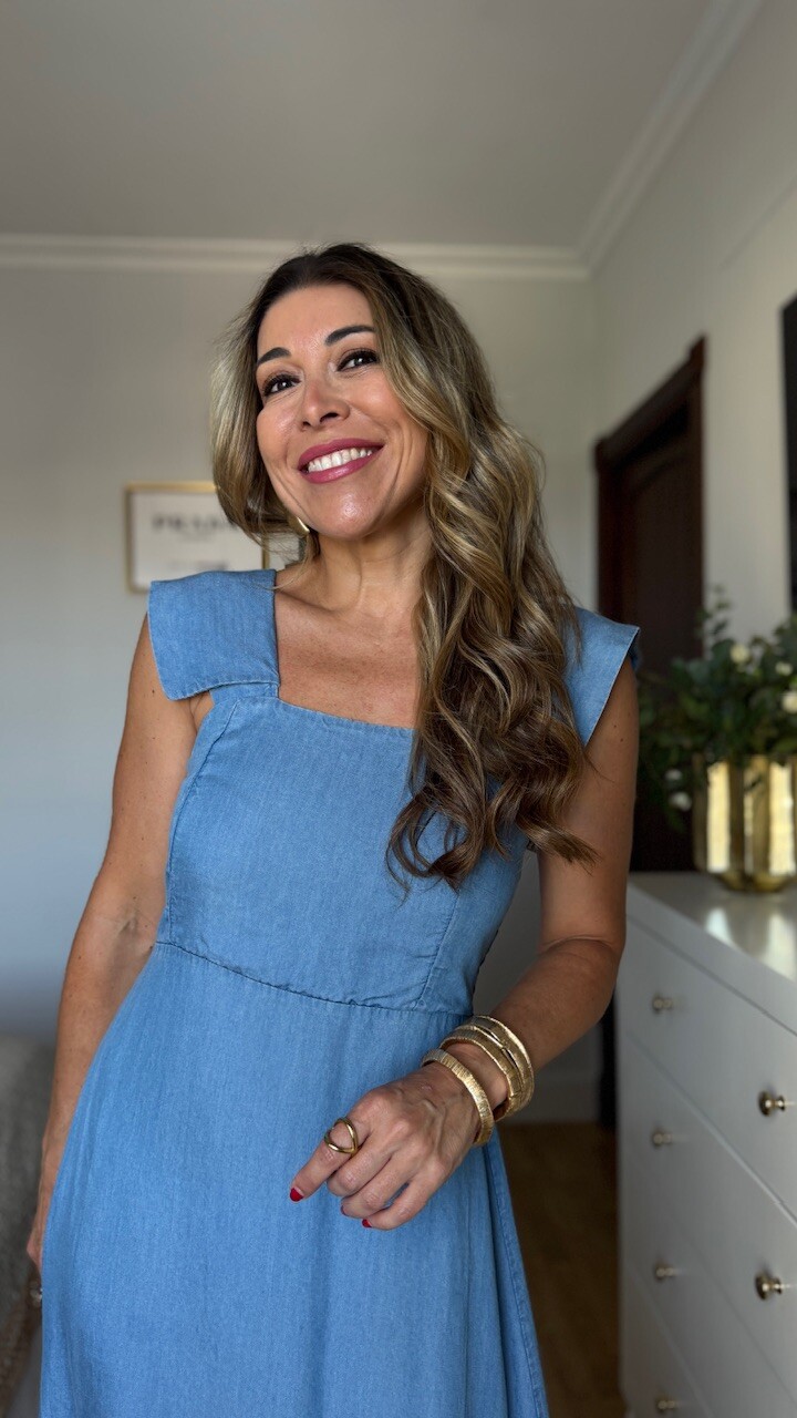 Vestido Denim Acacia - Imagen 2