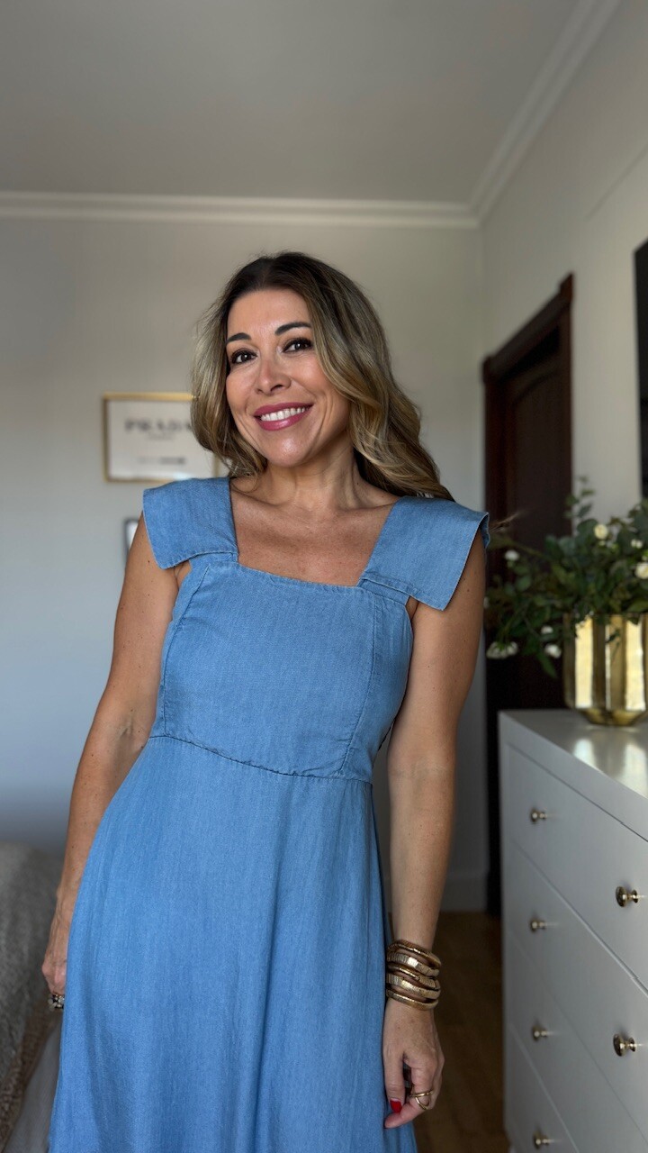 Vestido Denim Acacia - Imagen 4