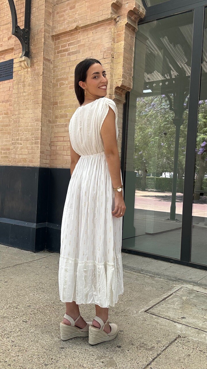 Vestido Rania Blanco - Imagen 6