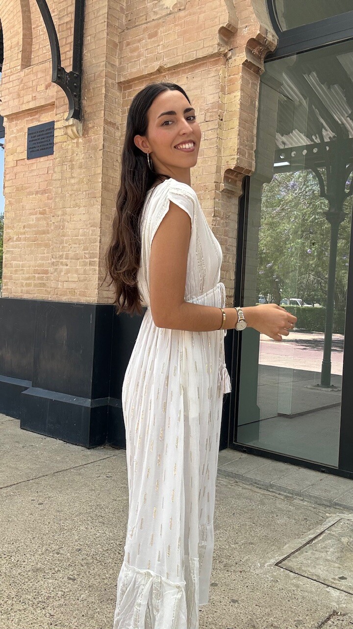 Vestido Rania Blanco - Imagen 8