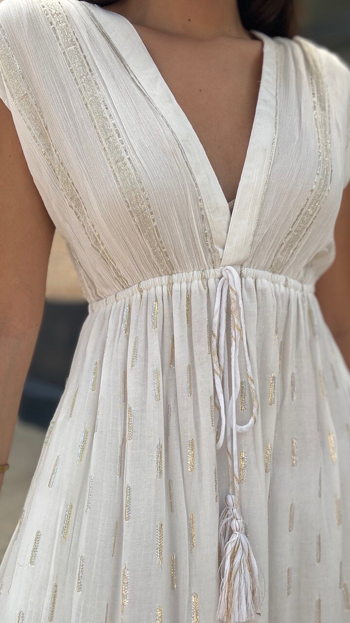 Vestido Rania Blanco - Imagen 7