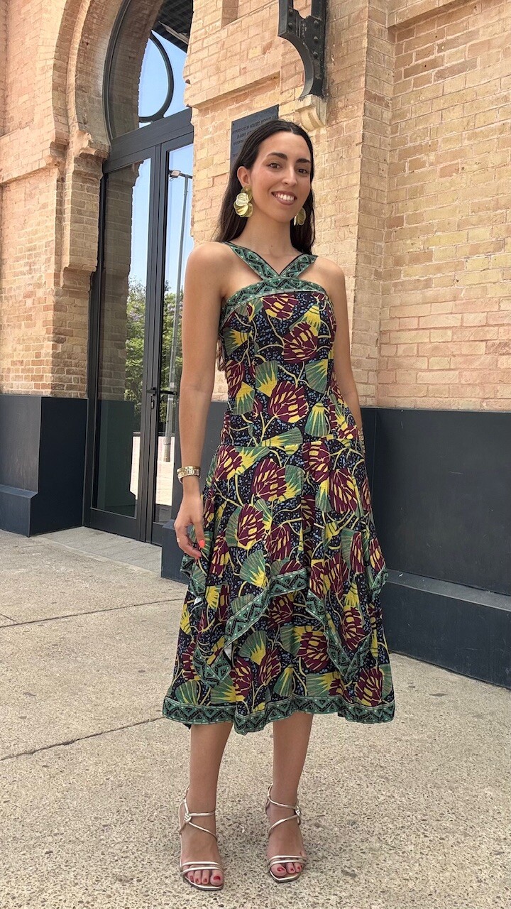 Vestido Simoneta Verde Agua - Imagen 5