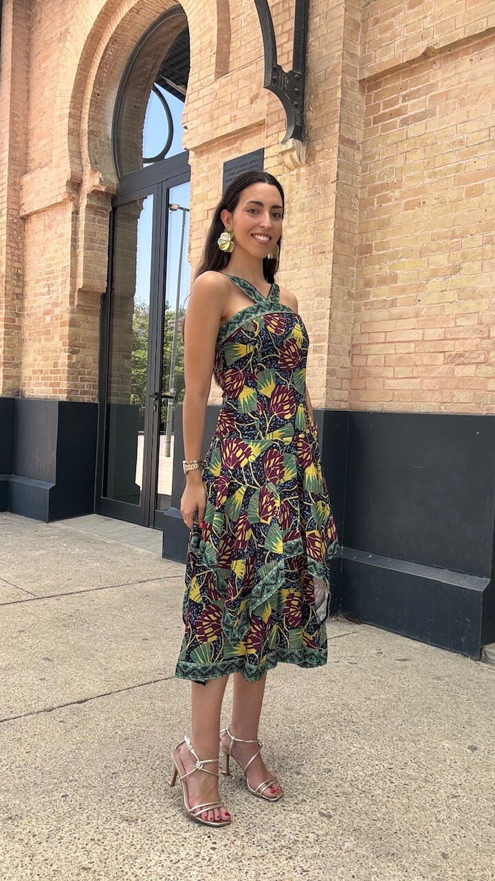 Vestido Simoneta Verde Agua - Imagen 8