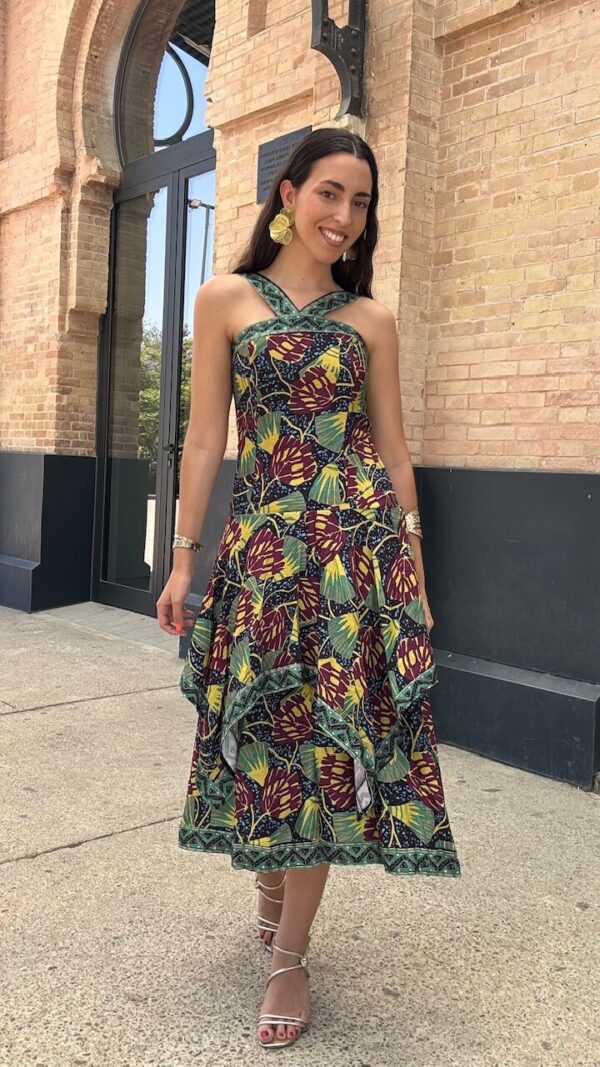 Vestido Simoneta Verde Agua