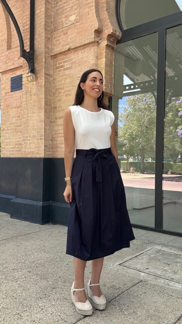 Vestido Combi Berni Azul Marino
