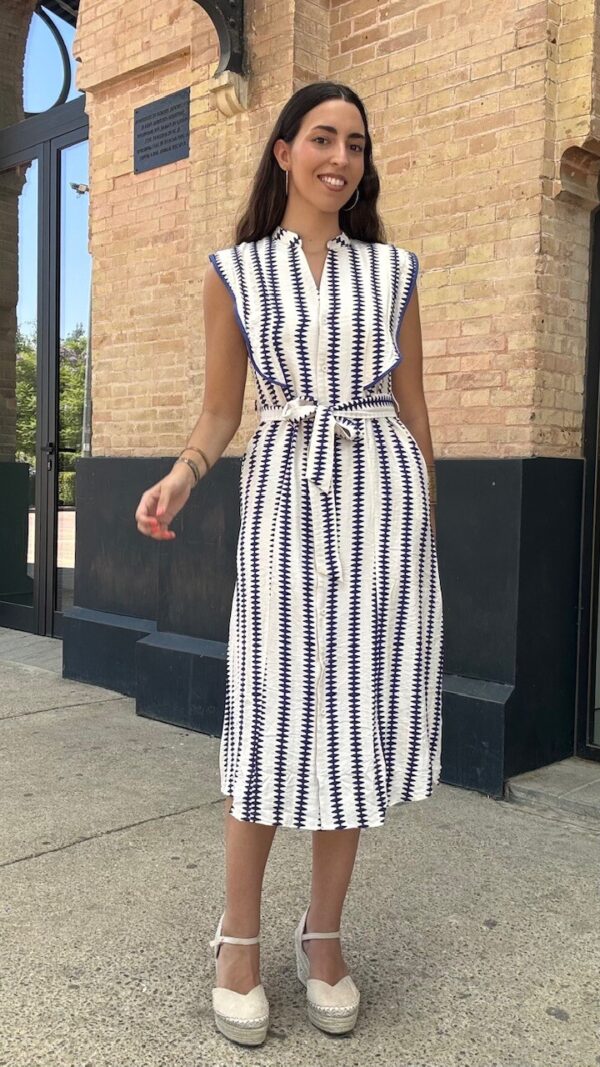 Vestido Camisero Nerea Azul