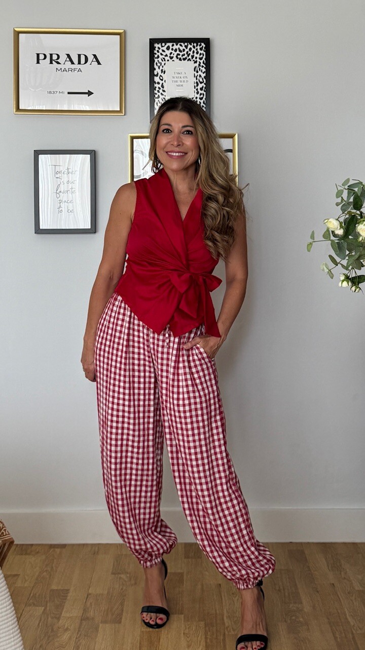 Bombacho Vichy Rojo - Imagen 4