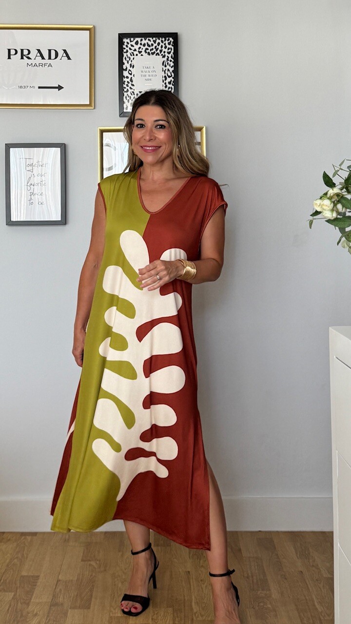 Vestido Trópico Estampado - Imagen 6