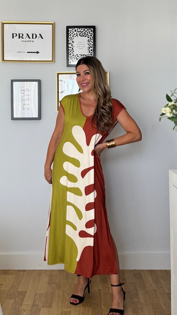 Vestido Trópico Estampado - Imagen 4
