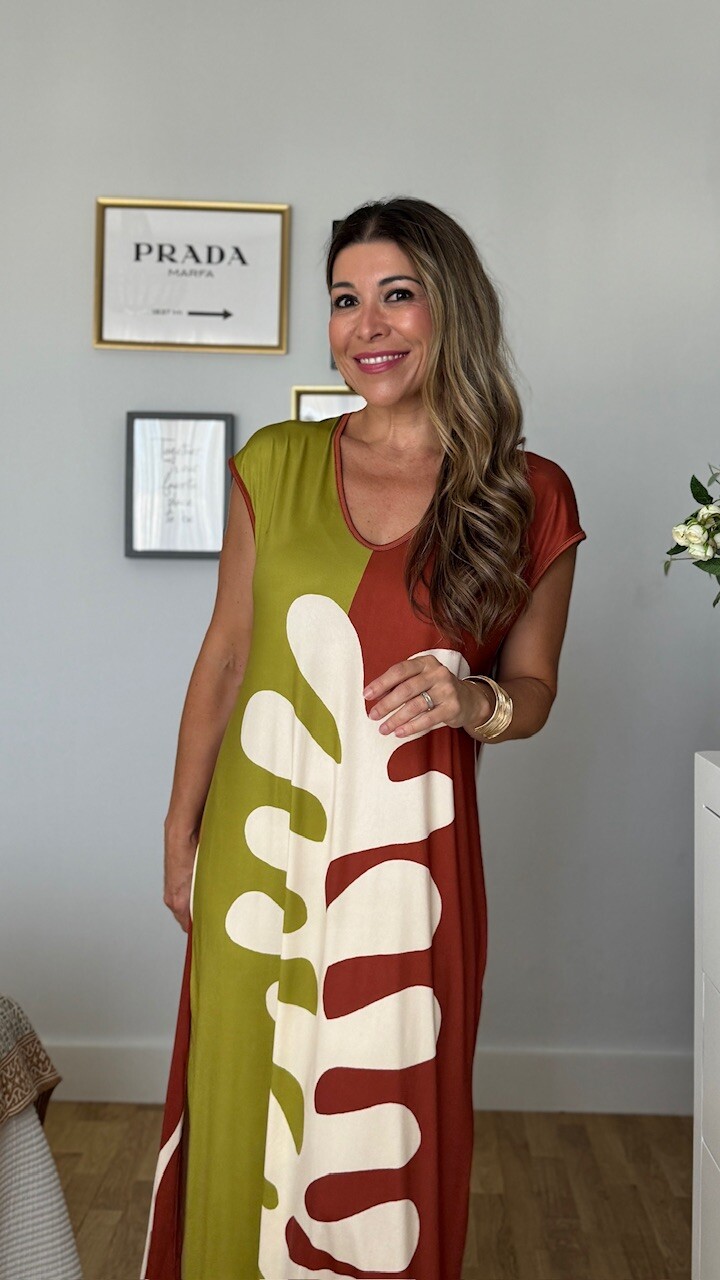 Vestido Trópico Estampado - Imagen 2