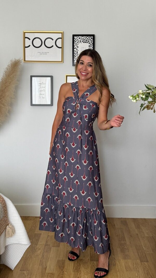 Vestido Inca Azul