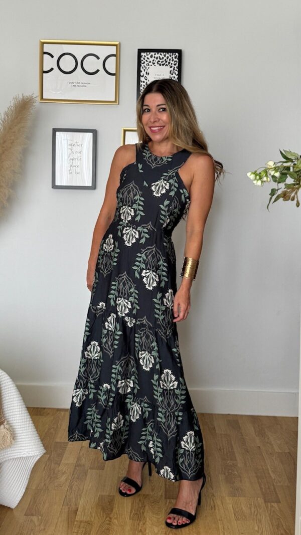 Vestido Sabrina Azul Marino