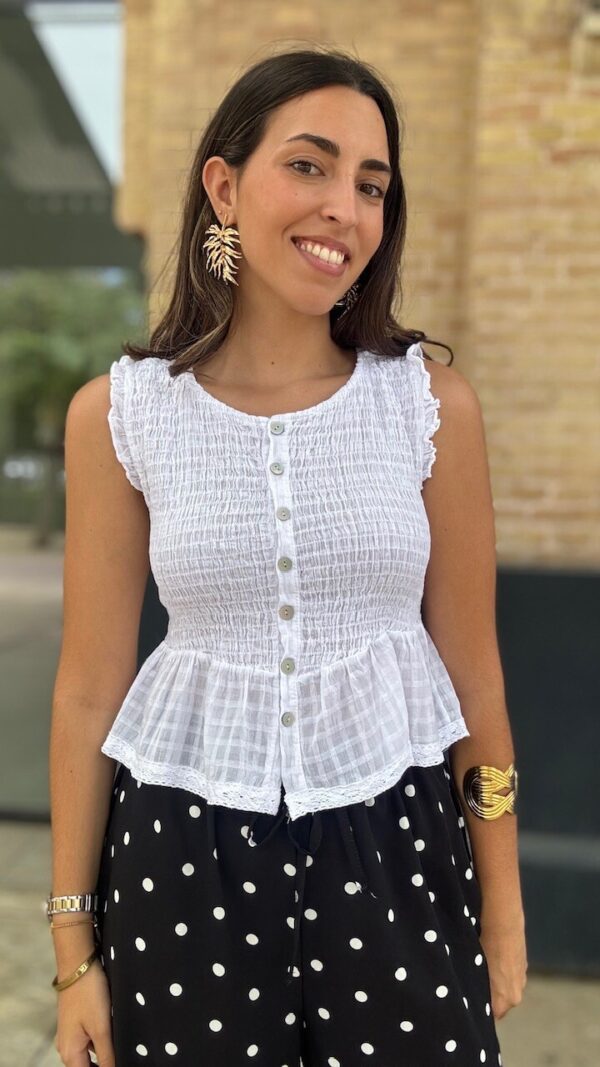 Top Nido Blanco