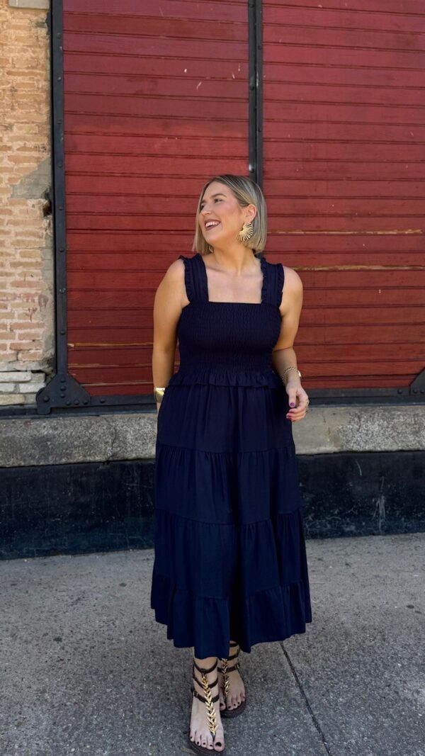 Vestido Lucía Nido Azul Marino