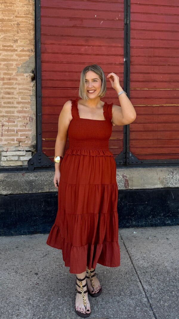 Vestido Lucía Nido Teja