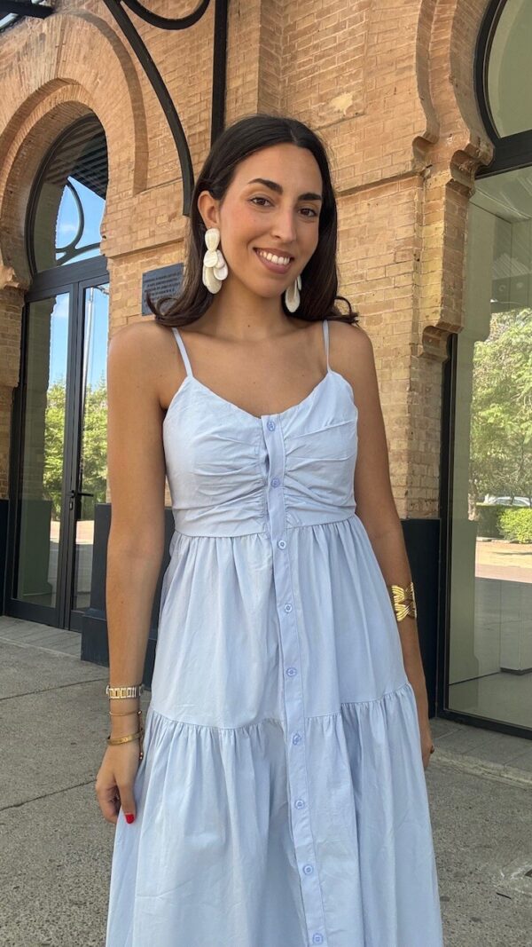 Vestido Marie Canastero Celeste