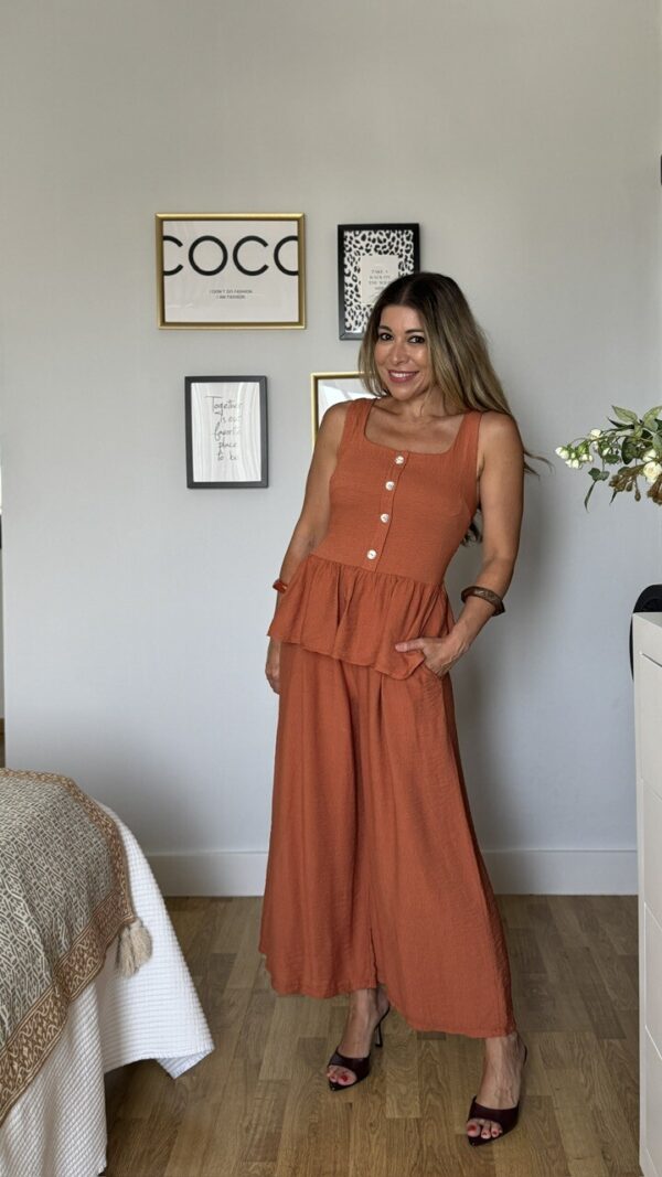 Pantalón Silvina Teja