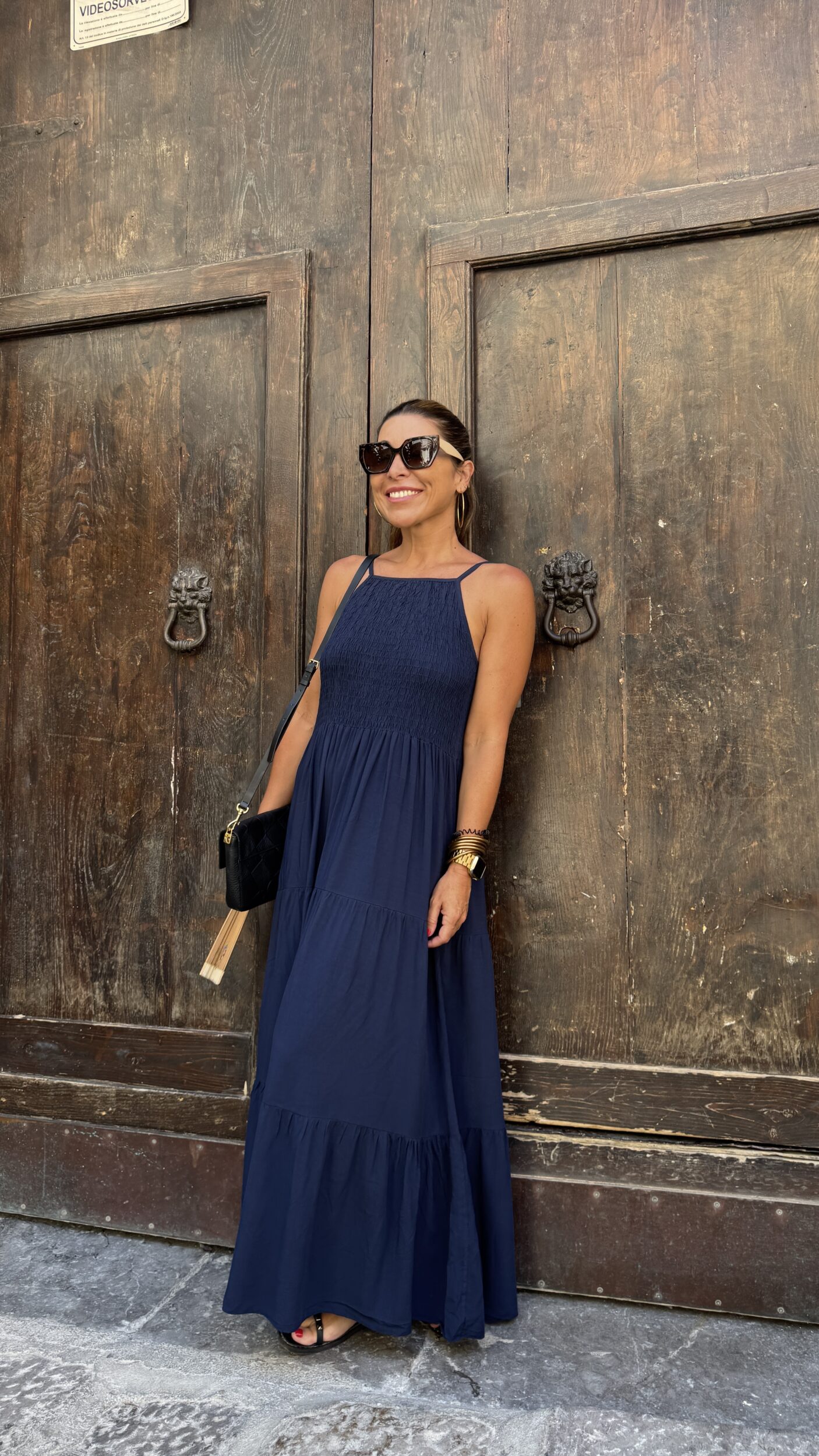 Vestido Loreto Azul Marino - Imagen 11