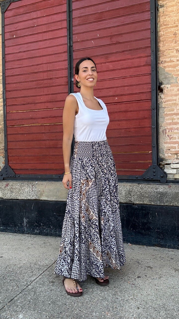 Falda Tetuán Azul Marino - Imagen 7