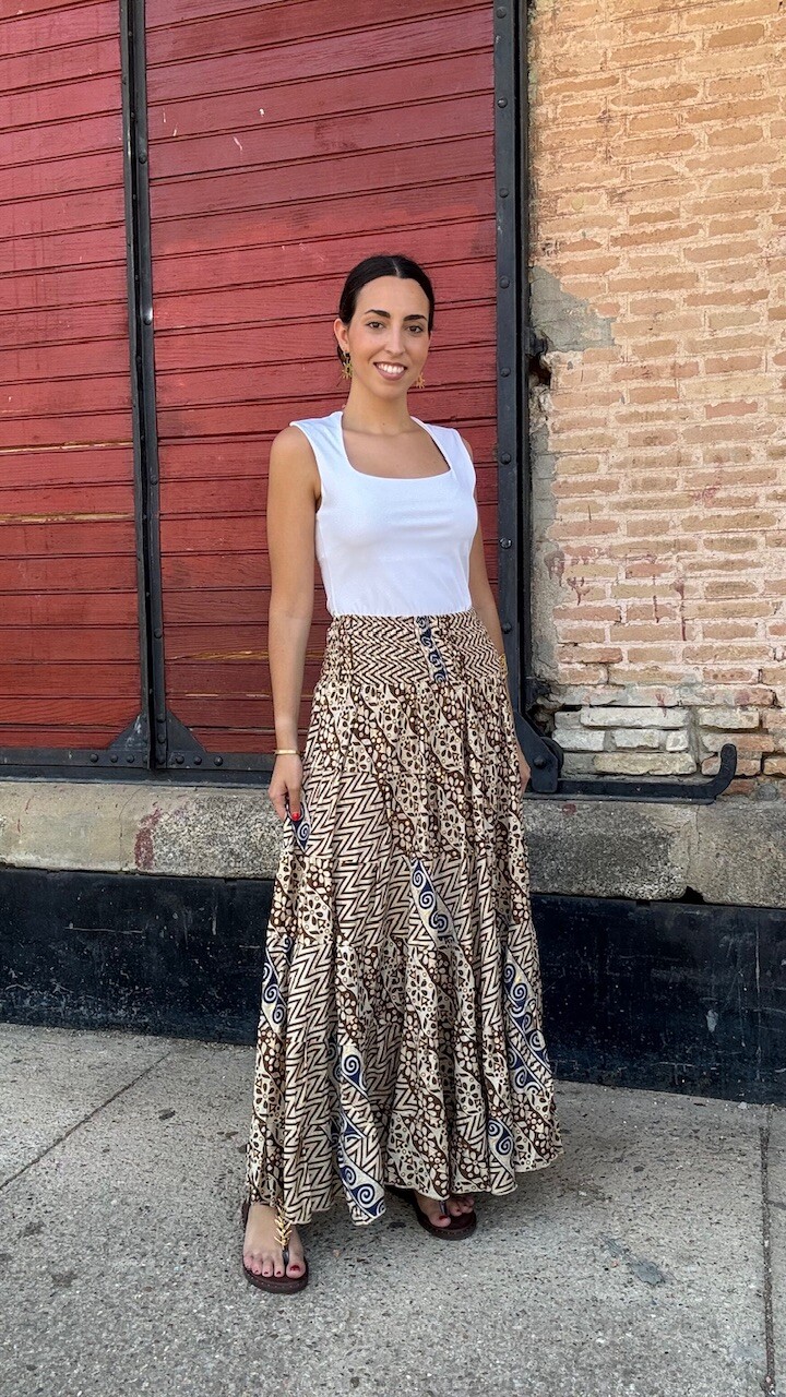 Falda Tetuán Camel - Imagen 4