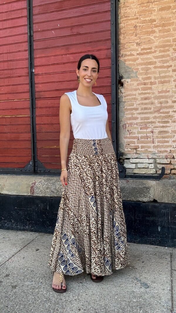 Falda Tetuán Camel