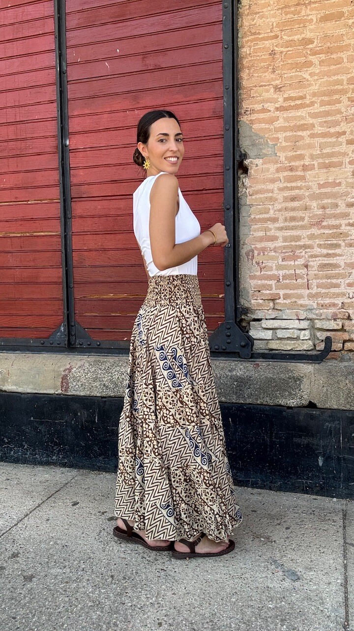 Falda Tetuán Camel - Imagen 6