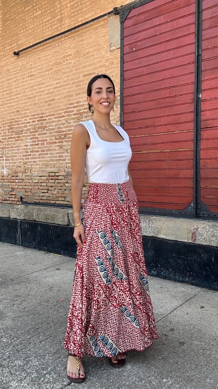 Falda Tetuán Rojo - Imagen 5