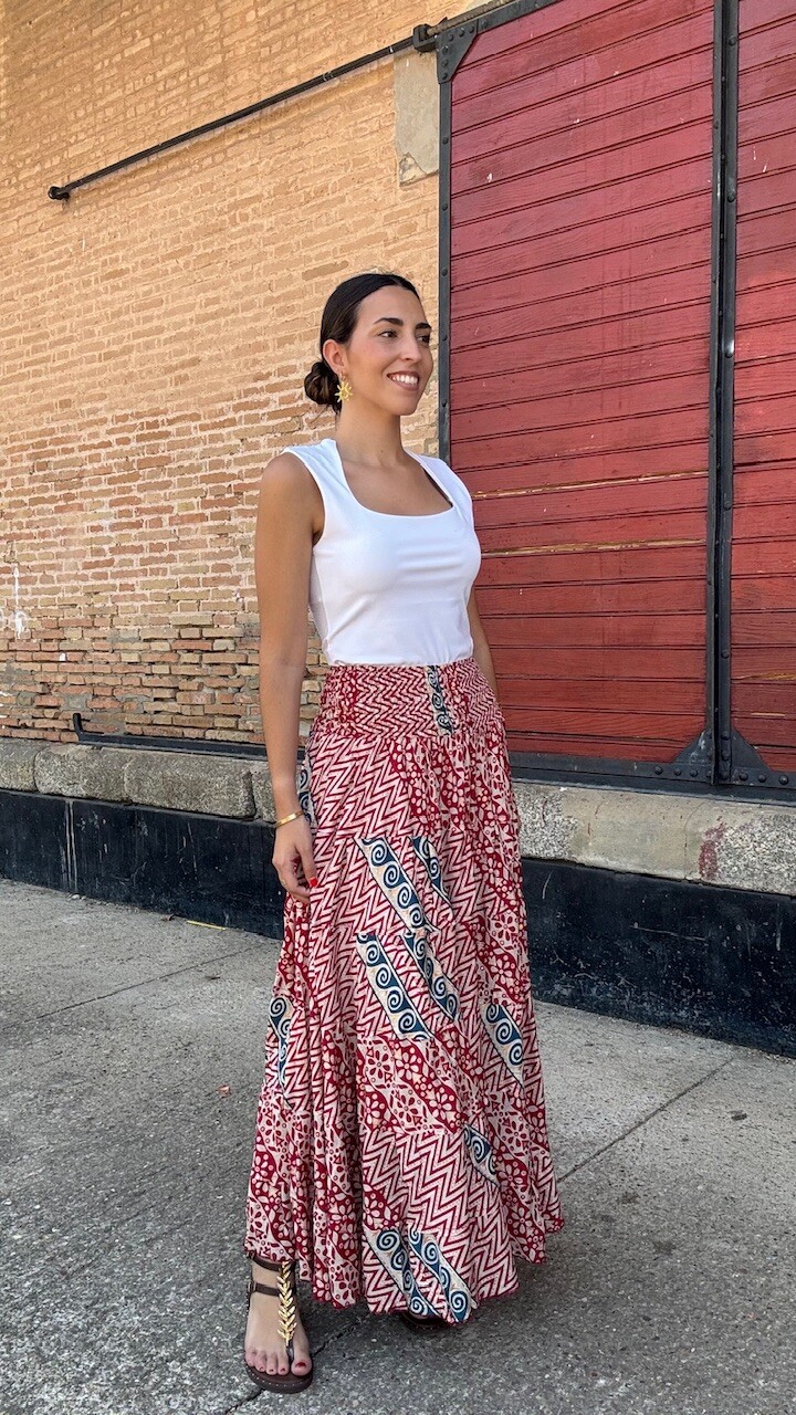 Falda Tetuán Rojo - Imagen 6