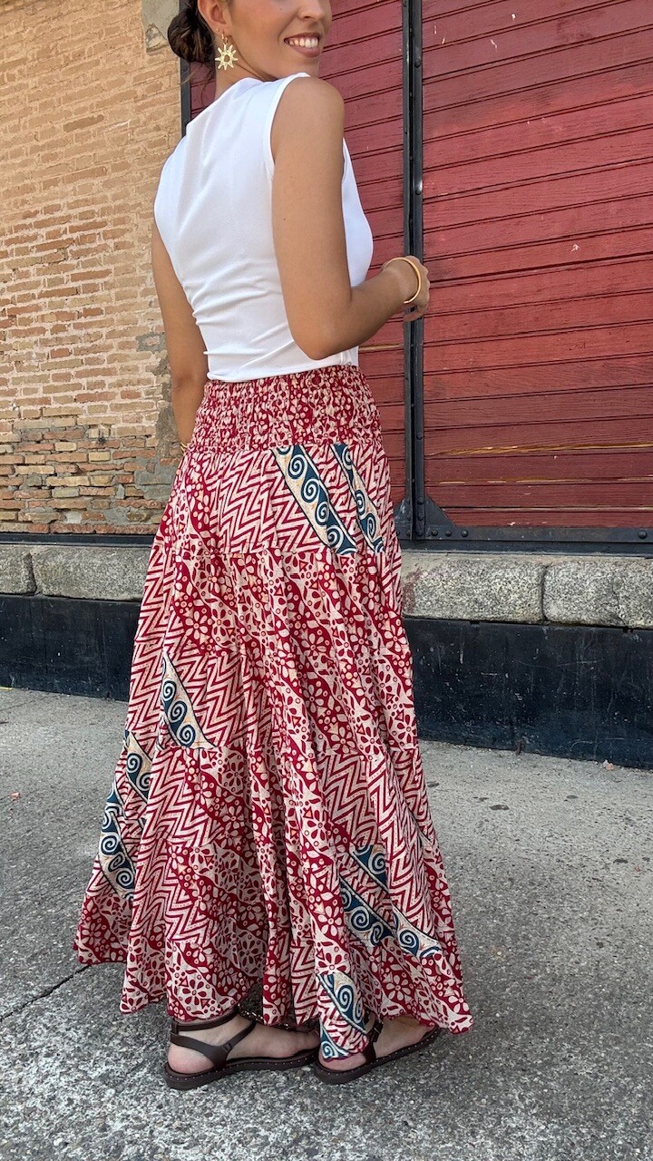 Falda Tetuán Rojo - Imagen 3