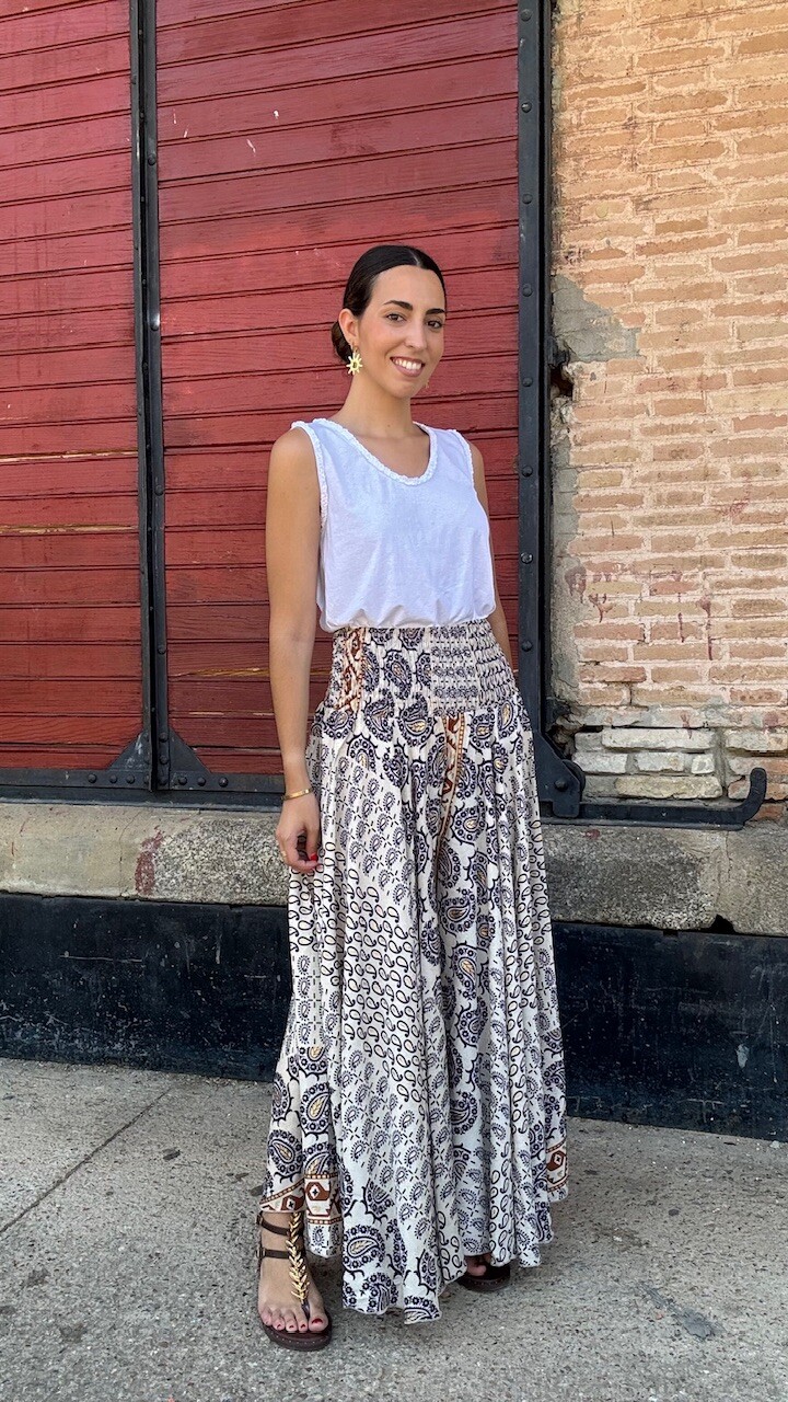 Pantalón Mariposa Tánger Azul Marino - Imagen 3