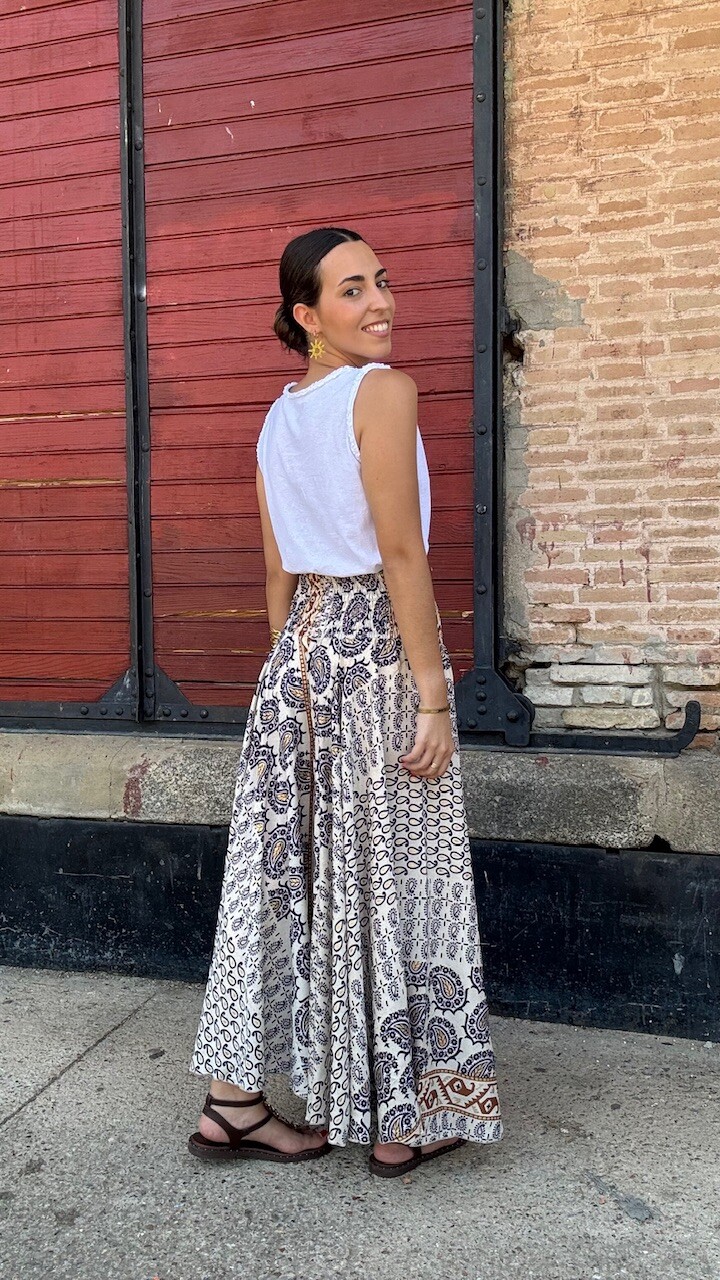 Pantalón Mariposa Tánger Azul Marino - Imagen 6