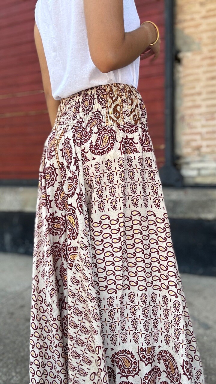 Pantalón Mariposa Tánger Burdeos - Imagen 8