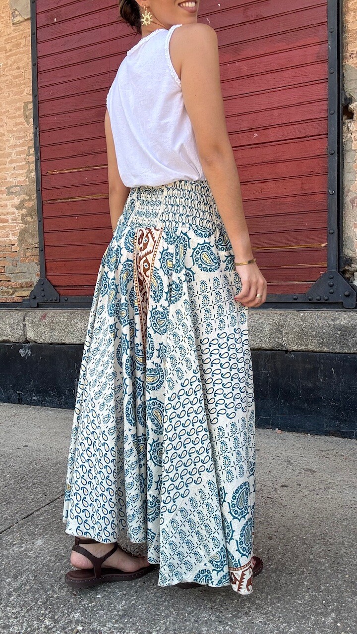 Pantalón Mariposa Tánger Turquesa - Imagen 10