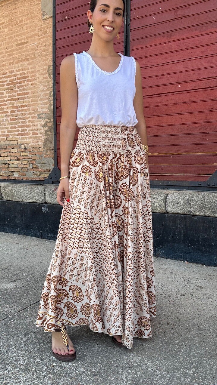 Pantalón Mariposa Tánger Camel - Imagen 2