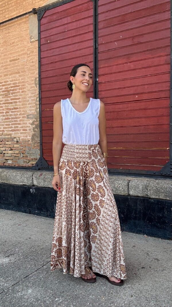 Pantalón Mariposa Tánger Camel