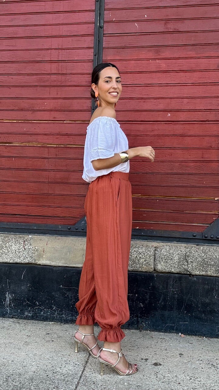 Pantalón bombacho Silvana Teja - Imagen 4