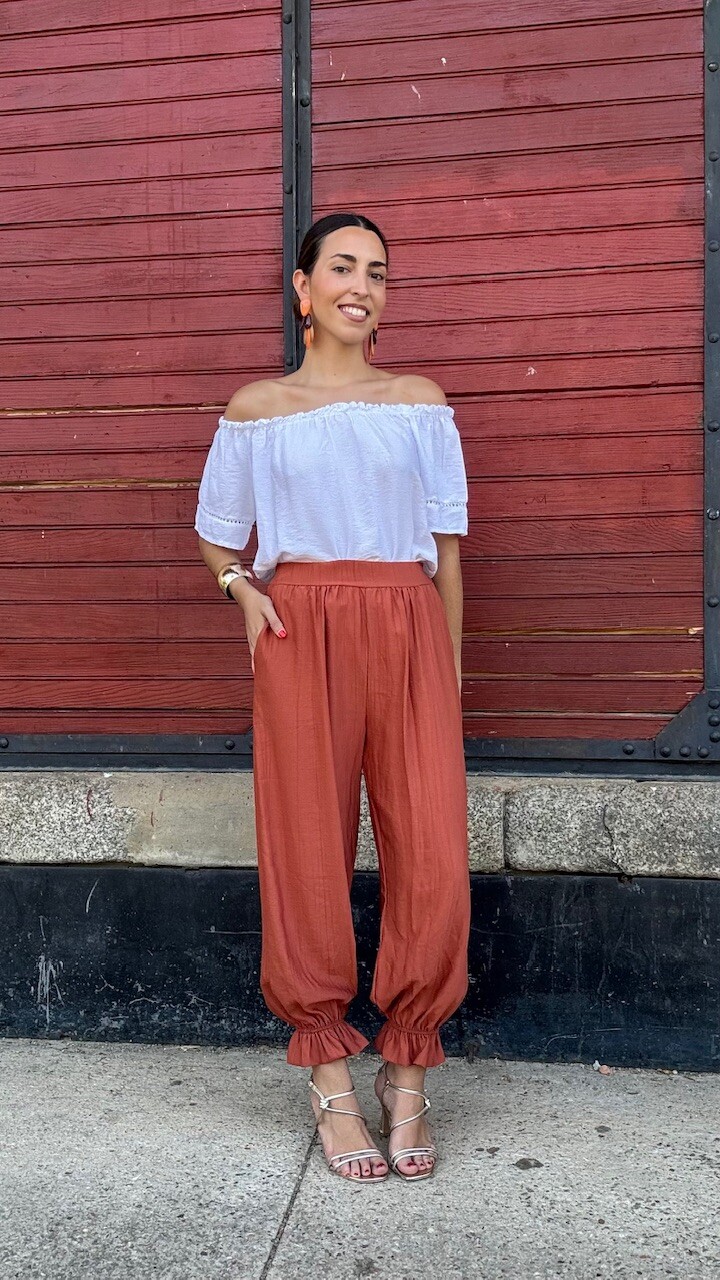 Pantalón bombacho Silvana Teja - Imagen 6