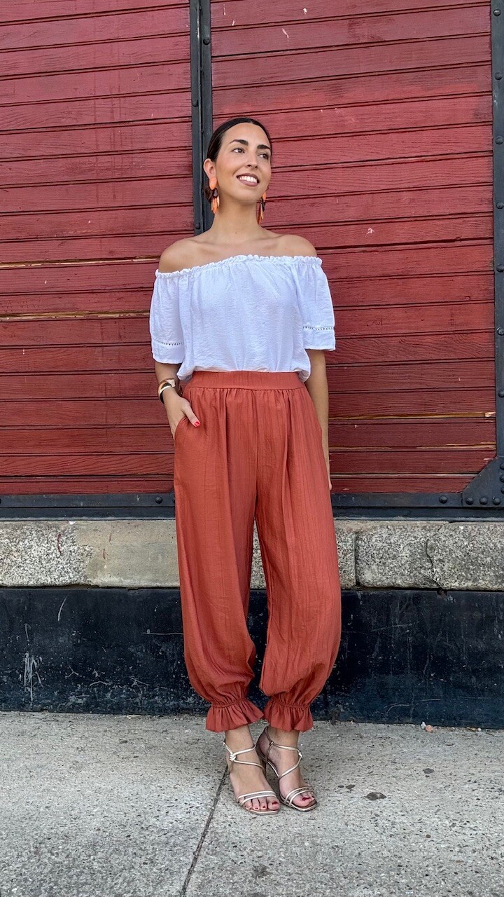 Pantalón bombacho Silvana Teja - Imagen 8