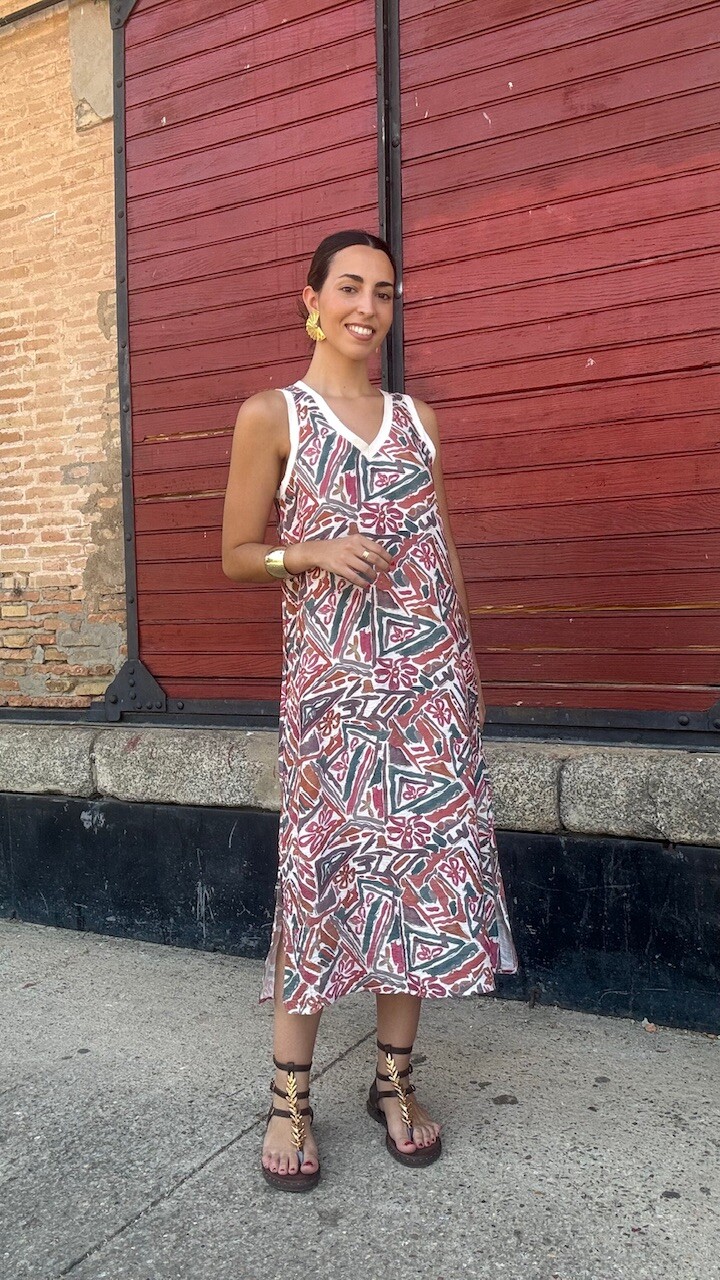 Vestido Nicoletta Estampado - Imagen 10