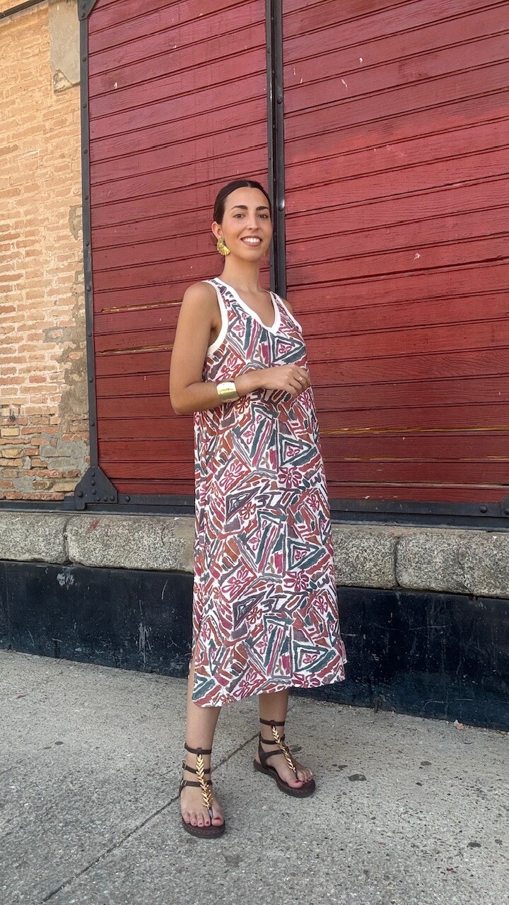 Vestido Nicoletta Estampado - Imagen 12