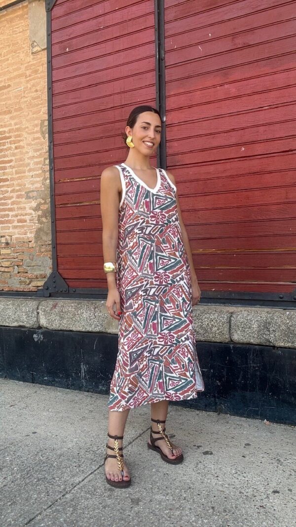 Vestido Nicoletta Estampado