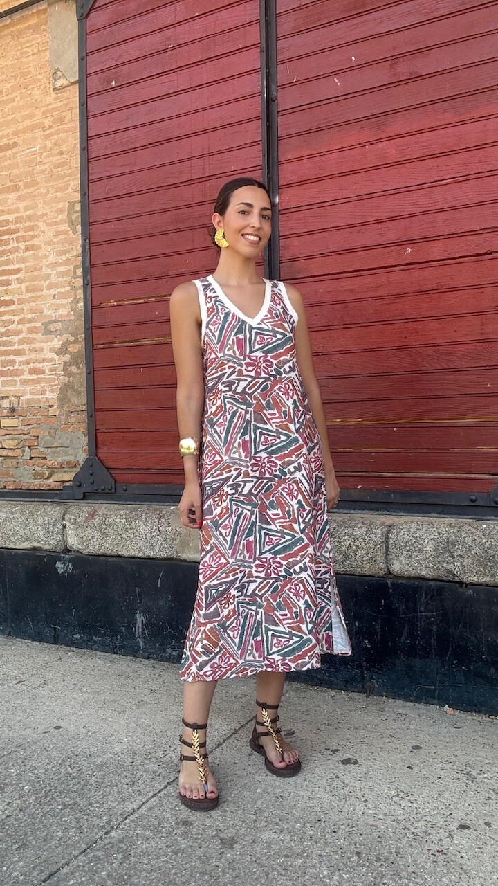 Vestido Nicoletta Estampado - Imagen 13