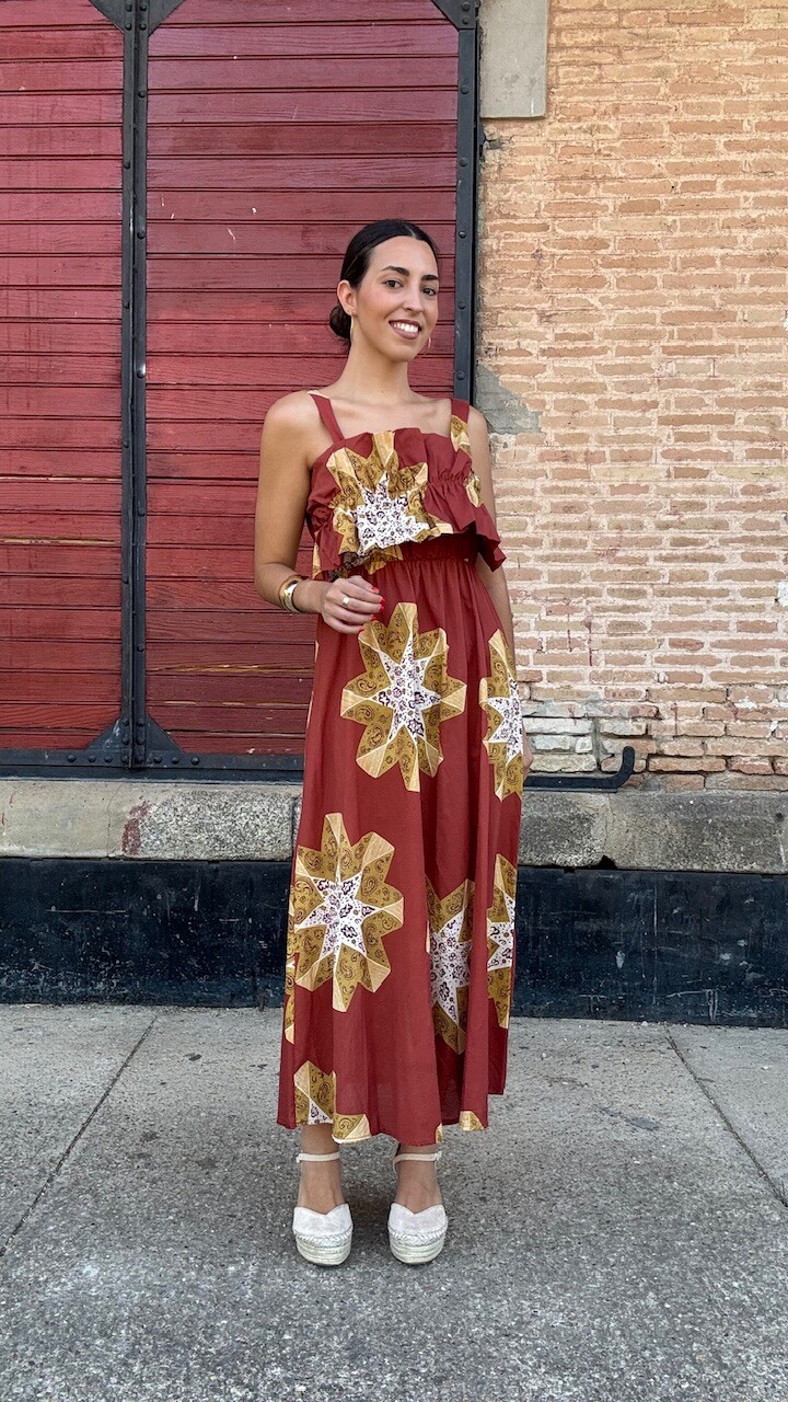 Vestido Balbina Teja - Imagen 7