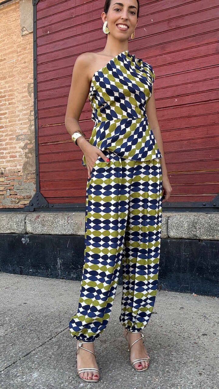 Conjunto Retro Verde Azul - Imagen 8